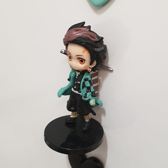 Demon Slayer Tanjiro Kamado 3D Figurine Fridge Magnet Home office Decor Fan Gift - Picture 2 of 5